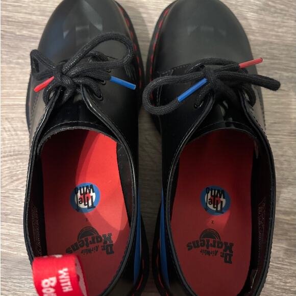 Dr. Martens X Collab The Who 1461 Black Target Oxford - Picture 4 of 7
